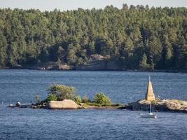 Stockholm en de Oostzee in Zweden foto