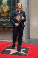 Los Angeles, 4 mei - Jodie Foster bij de Jodie Foster Hollywood Walk of Fame-sterceremonie in het tcl chinese theater imax op 4 mei 2016 in los angeles, ca foto