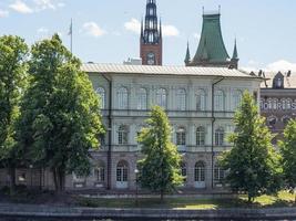 de stad Stockholm in Zweden foto