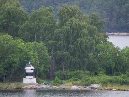 de Oostzee bij Stockholm foto