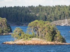 Stockholm en de Oostzee in Zweden foto