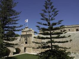 de oude stad van mdina op malta foto