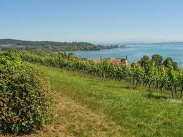 meersburg aan het Bodenmeer in duitsland foto