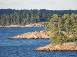 Stockholm en de Oostzee in Zweden foto