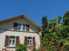 meersburg aan het Bodenmeer in duitsland foto