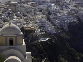 santorini eiland in griekenland foto