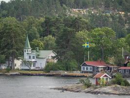 de Oostzee bij Stockholm foto