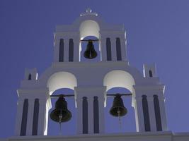 santorini eiland in griekenland foto