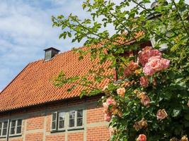 ystad stad aan de Oostzee in zweden foto