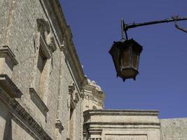 de oude stad van mdina op malta foto