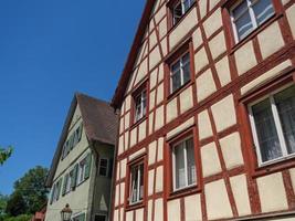 meersburg aan het Bodenmeer in duitsland foto