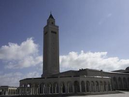 de stad tunis in tunesië foto