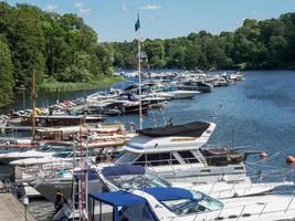 de stad Stockholm in Zweden foto