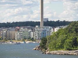 de baltische zee in zweden foto