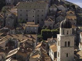 de stad dubrovnik in kroatië foto