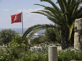 de stad tunis in tunesië foto