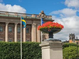 Stockholm stad in zweden foto