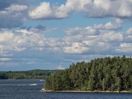 de baltische zee in zweden foto