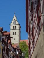 meersburg aan het Bodenmeer in duitsland foto