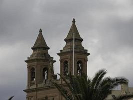 haven van marsaxlokk op het eiland malta foto