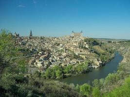 de oude stad van toledo in spanje foto