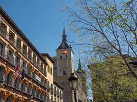 de oude stad van toledo in spanje foto