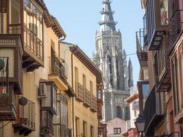 de oude stad van toledo in spanje foto