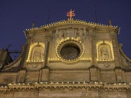 de stad valetta op het eiland malta foto