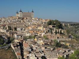 de oude stad van toledo in spanje foto