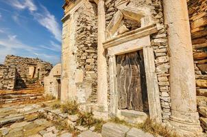 episkopi in sikinos eiland griekenland foto