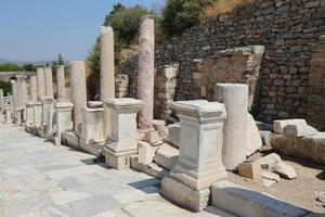 Ephesus oude stad in Selcuk Town, Izmir, Turkije foto