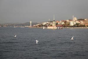 meisjestoren in istanbul, turkije foto