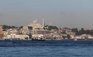 suleymaniye moskee in istanbul, turkije foto