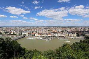 Boedapest is de hoofdstad en grootste stad van Hongarije. foto