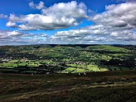 uitzicht op de Caradoc-heuvels in Shropshire foto