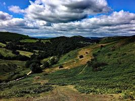 uitzicht op de Caradoc-heuvels in Shropshire foto