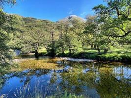 uitzicht op de Schotse Hooglanden met Ben Nevis op de achtergrond foto