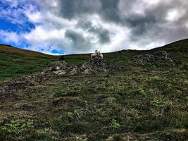 uitzicht op de Caradoc-heuvels in Shropshire foto