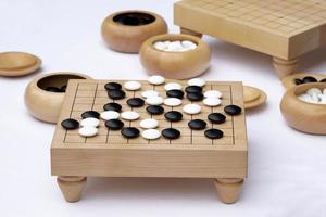 ga of weiqi spel foto