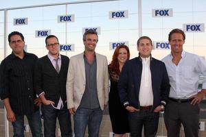 Los Angeles, 5 aug - Allen Gregory cast met Jonah Hill aankomst op het Fox Tca Summer 2011 feest in Gladstones op 5 augustus 2011 in Santa Monica, Ca foto