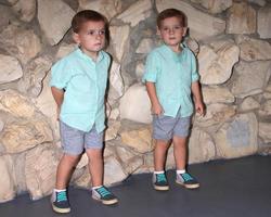 los angeles, 2 aug - jakob kring, jaxon kring bij de algemene ziekenhuisfanclublunch 2014 in de sportsman's lodge op 2 augustus 2014 in studio city, ca foto