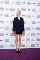 los angeles, 25 februari - michelle williams arriveert bij de film Independent Spirit Awards 2012 op het strand op 25 februari 2012 in Santa Monica, ca. foto