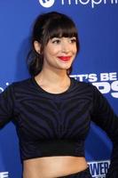 los angeles, 7 aug - hannah simone bij de première van let s be cops in de arclight hollywood theaters op 7 augustus 2014 in los angeles, ca foto