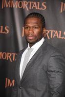 los angeles, 7 nov - 50 cent arriveert bij de première van onsterfelijken 3d in nokia theater at la live op 7 november 2011 in west hollywood, ca foto