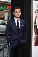 los angeles, 20 aug - jamie blackley bij de if i stay première in tcl chinese theater op 20 augustus 2014 in los angeles, ca foto