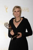 los angeles, 16 aug - jane lynch bij de creative emmy awards 2014, perskamer in nokia theater op 16 augustus 2014 in los angeles, ca foto