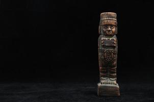 oude Maya-standbeeld