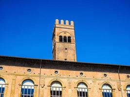 hdr piazza maggiore in bologna foto