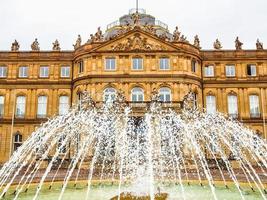 hdr neues schloss nieuw kasteel, stuttgart foto