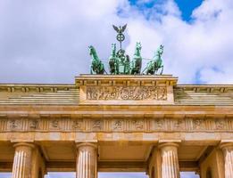 hdr brandenburger tor berlijn foto